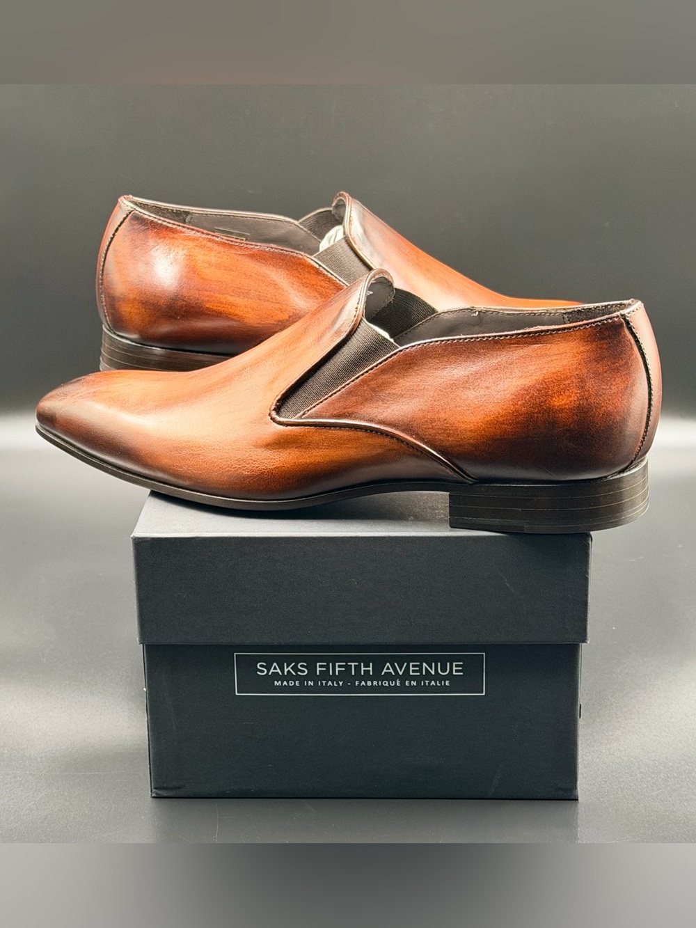 Saks Fifth Avenue COLLECTION Canvas Loafers